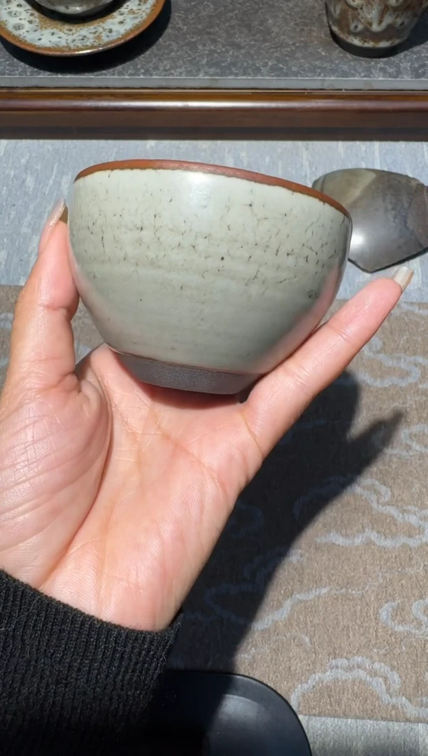 茶盏林远福灰贝盏31