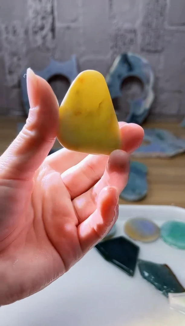 裸石翡翠天然翡翠A货古 南 721