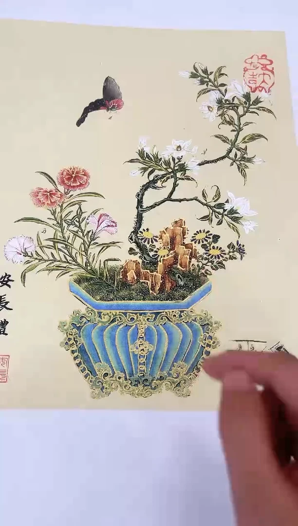 国画九霄甄选国画作品