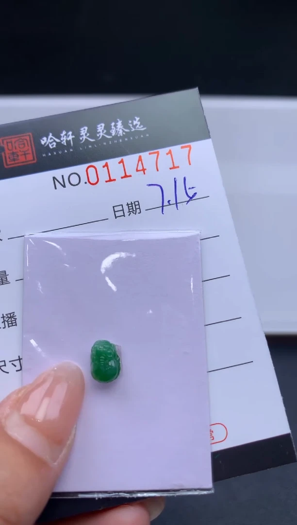 翡翠未镶嵌吊坠(不含链)夏**凉哈轩   裸石1