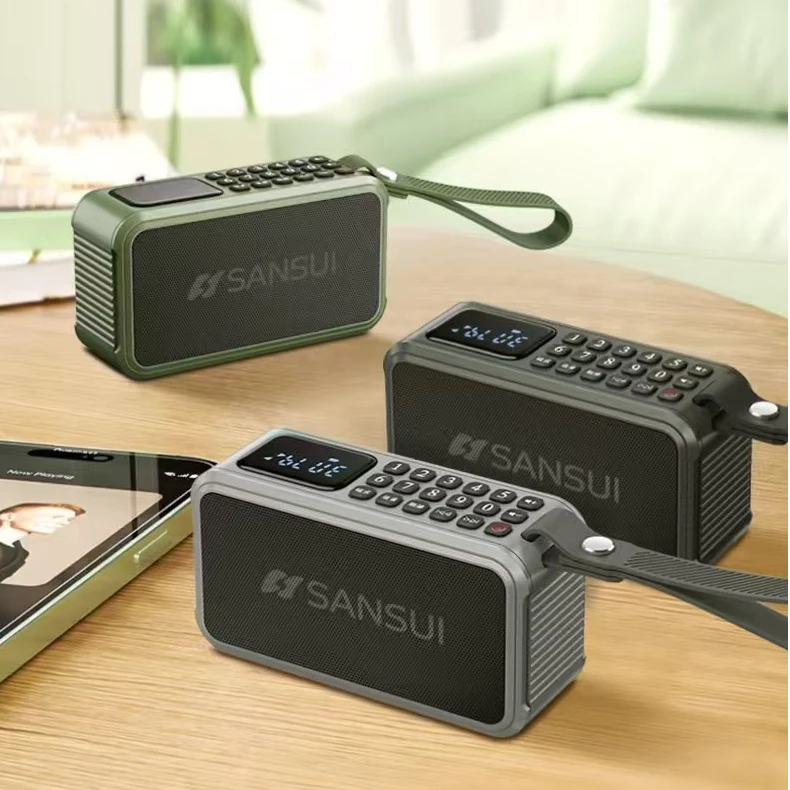 F62便携式立体声无线蓝牙音响迷你低音炮功能插卡大功率无线充电