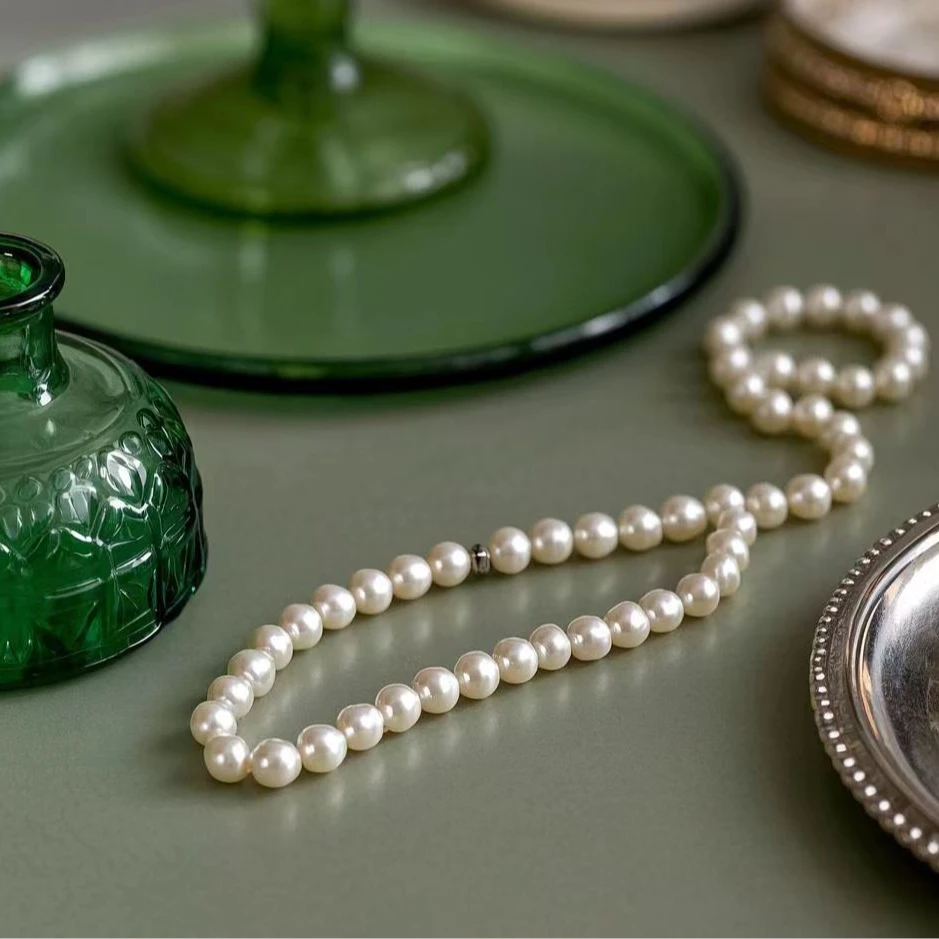 时尚饰品DIY珍珠百搭手工手作9549