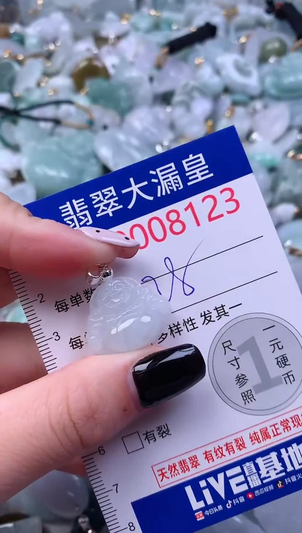 颈饰未镶嵌翡翠8123