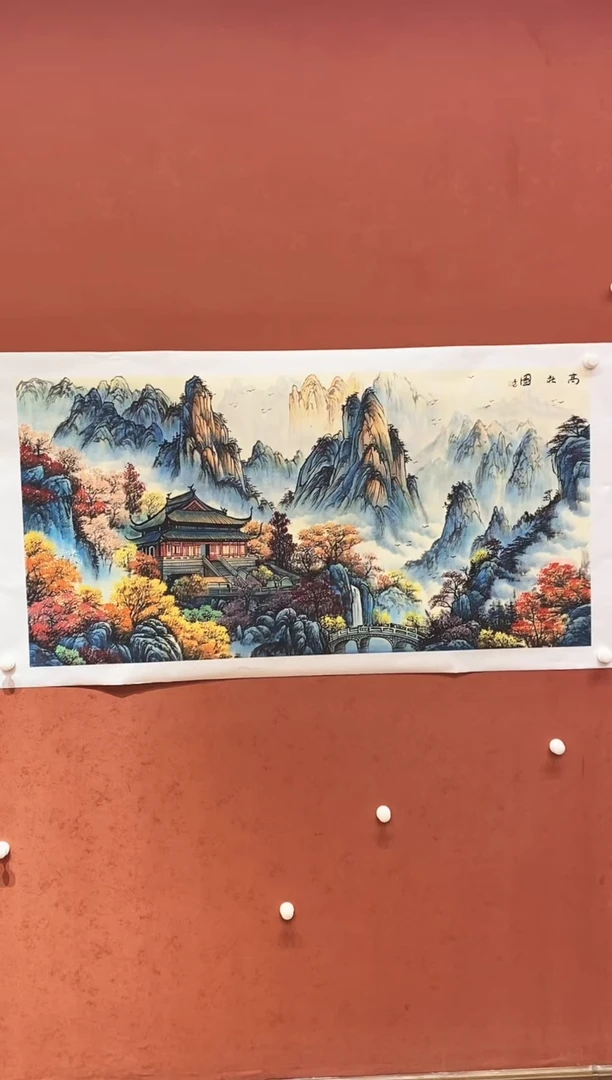 国画鲲武春玉老师绘画作品