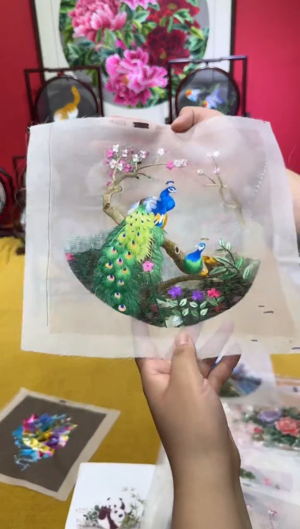 织绣精品手工苏绣