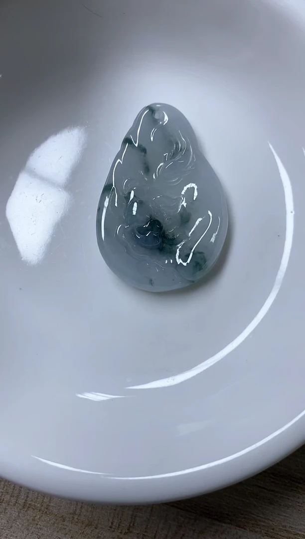 颈饰未镶嵌翡翠筠51天然缅甸翡翠A货