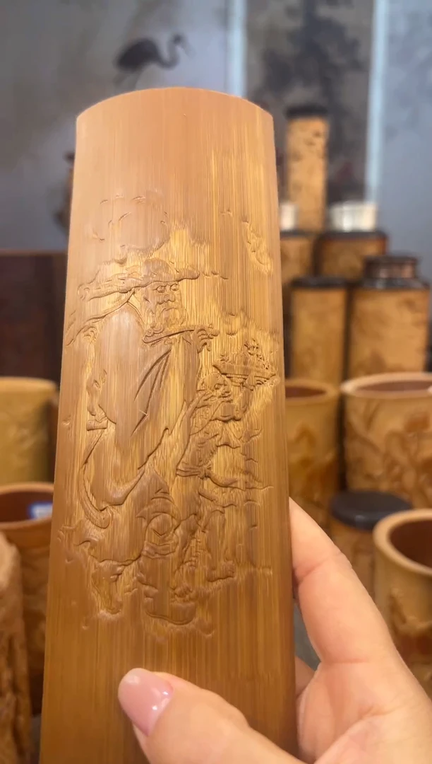 曾**眼钟馗茶则48