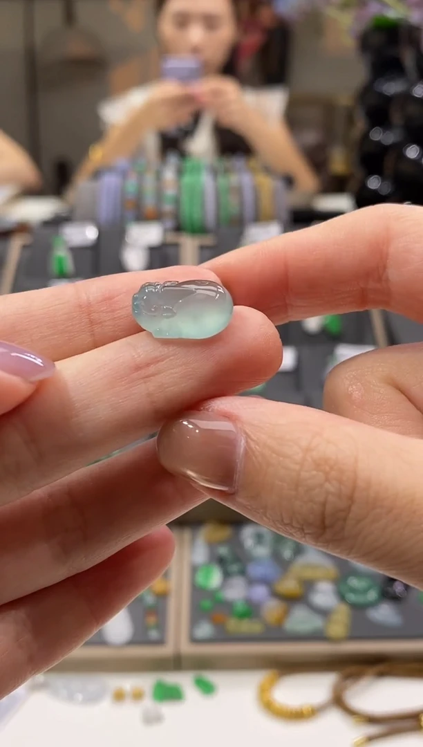 颈饰未镶嵌翡翠貔貅