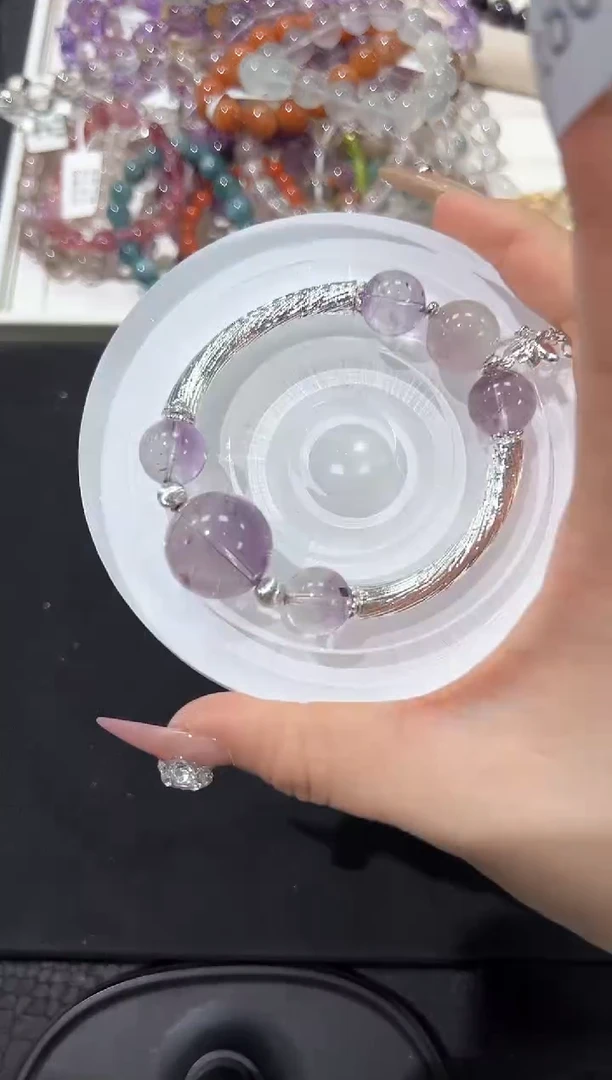 水晶手串未镶嵌80s多样性发其一【1条】默认微瑕