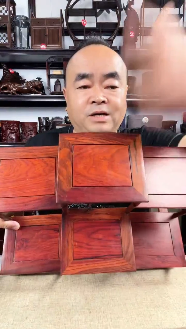 木78瑕疵老李红木工艺品