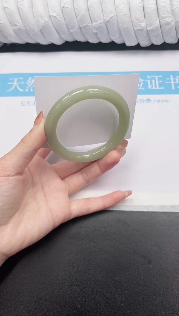 未镶嵌手镯石英质玉14-60DY