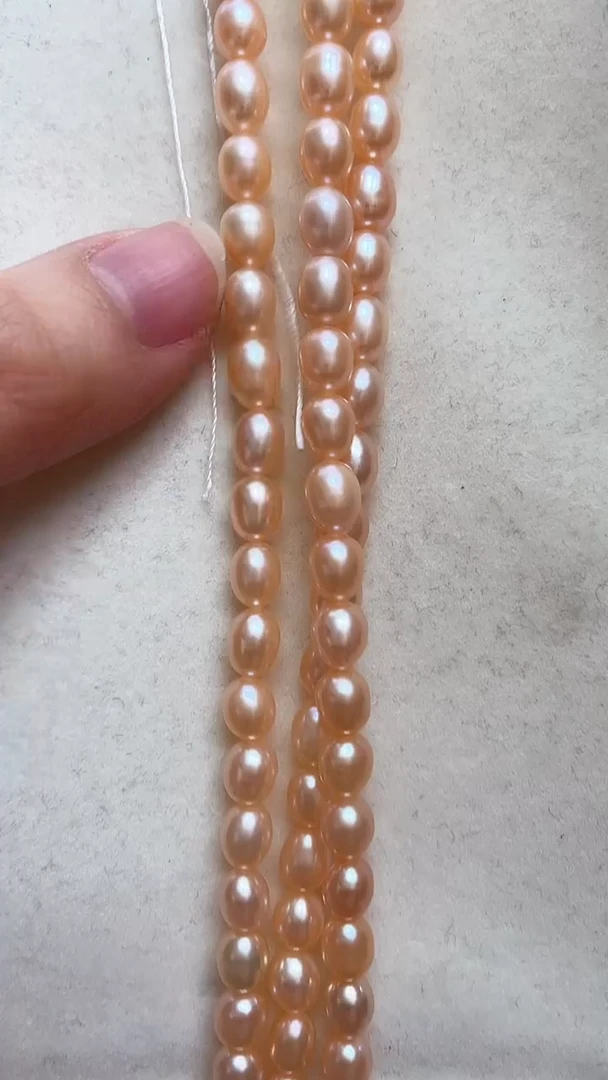 【闪购商品】淡水珍珠项链合金半成品珍珠