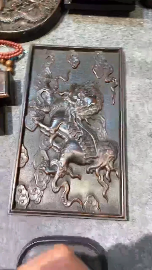 木紫檀雕刻板一物一拍以直播间为准