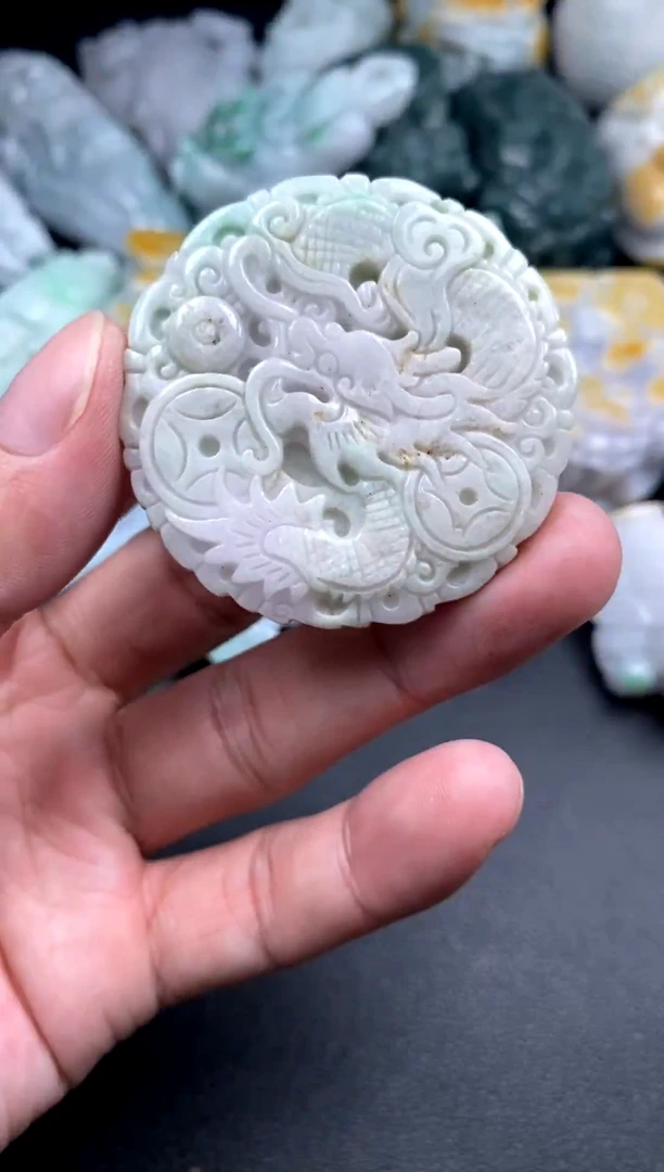 吊坠(不含链)未镶嵌翡翠1