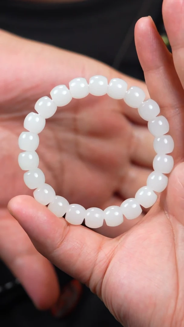 手链未镶嵌和田玉10mm于田