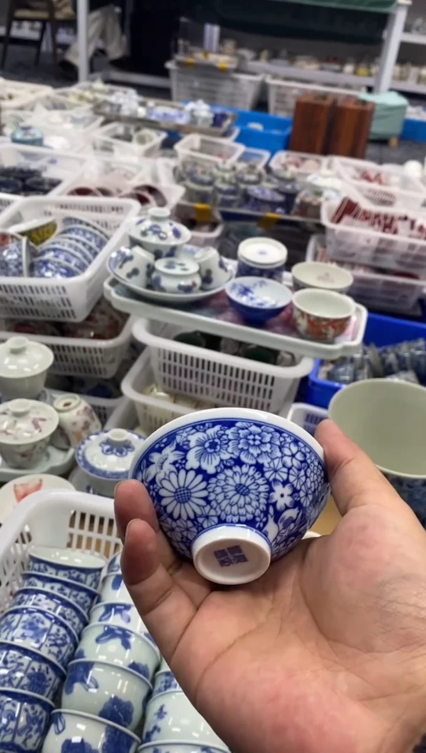摆件陶景德陶瓷茶具容量约80
