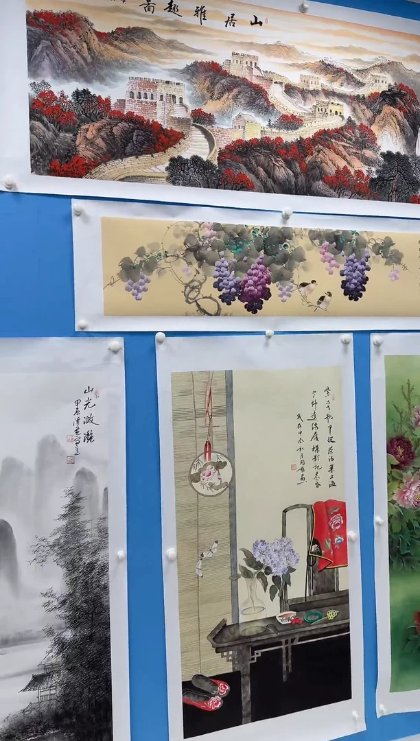 国画龍同类型随机葡萄