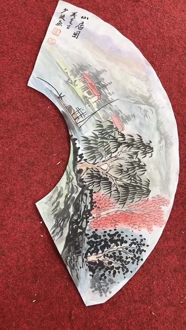 国画卢少波/国画/花鸟