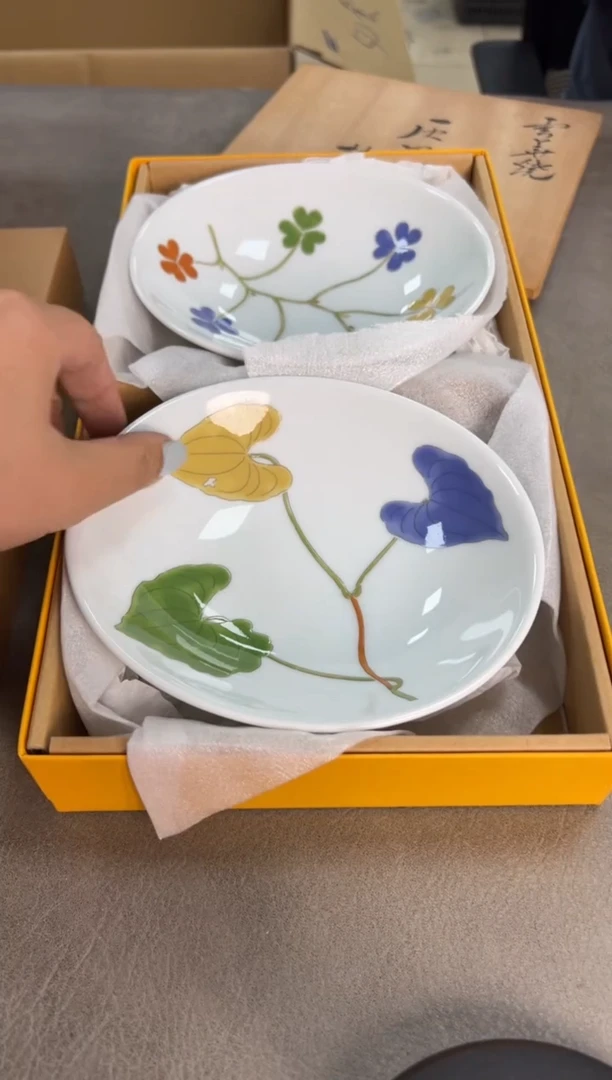 皮小桃瓷器 都是大漂亮