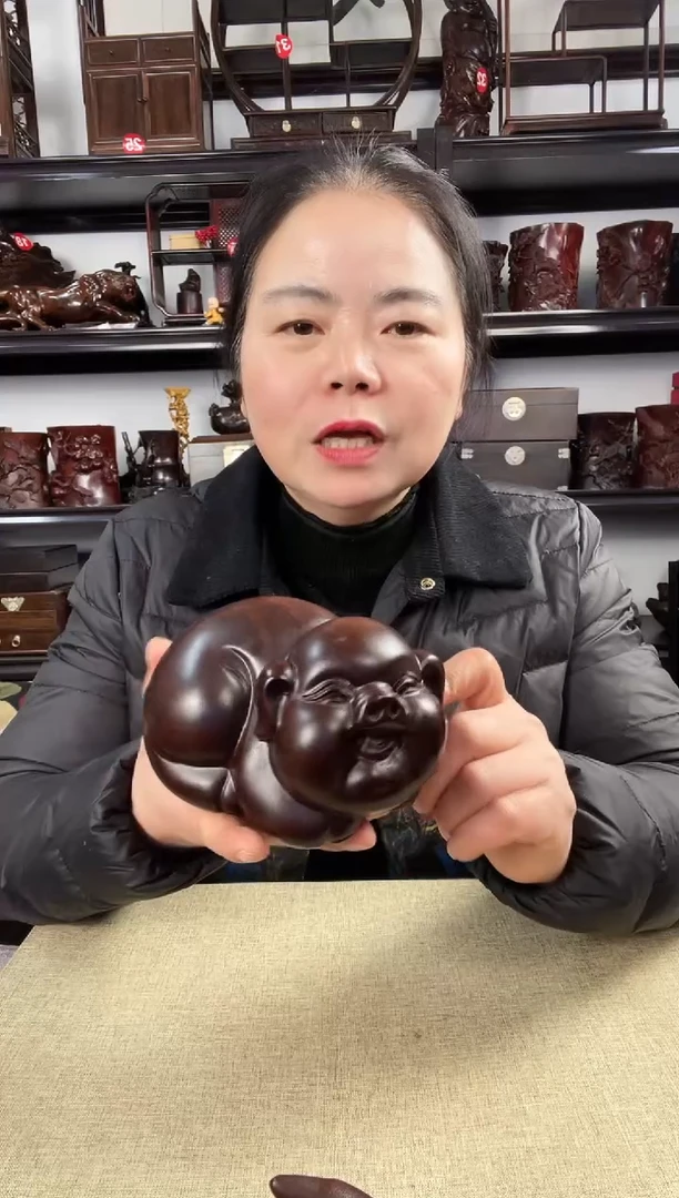 木大猪老李红木工艺品