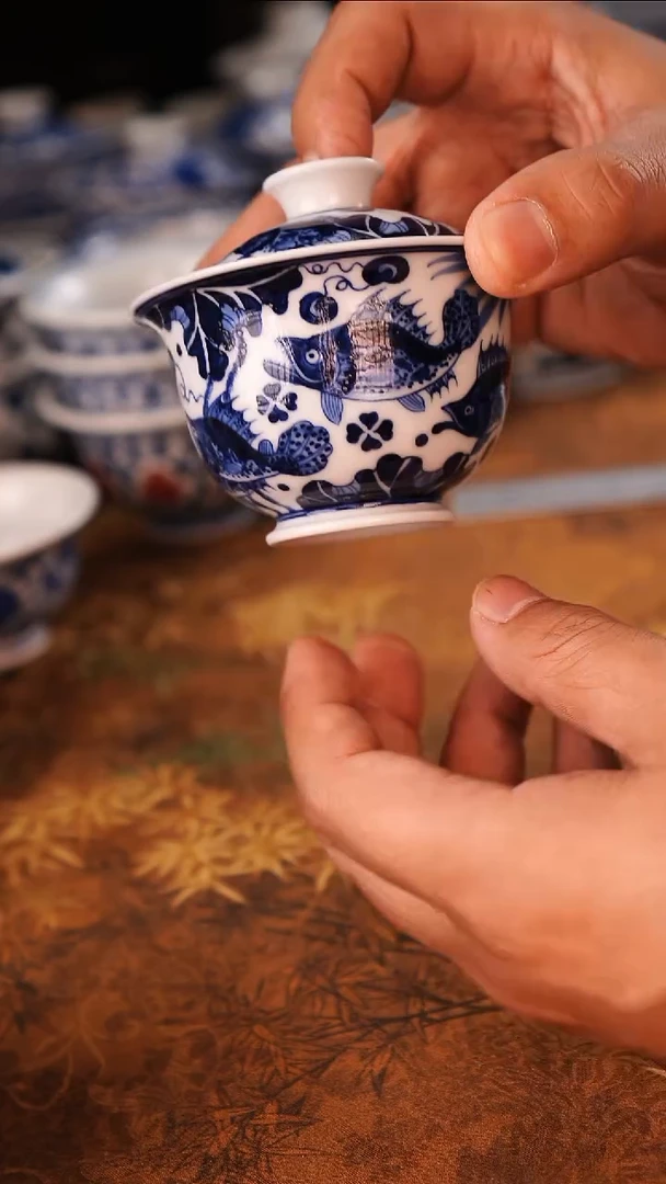 景德镇手工手绘茶器-83