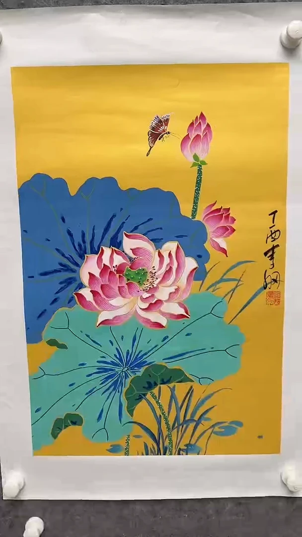 国画李纲-2.7平尺-花鸟国画