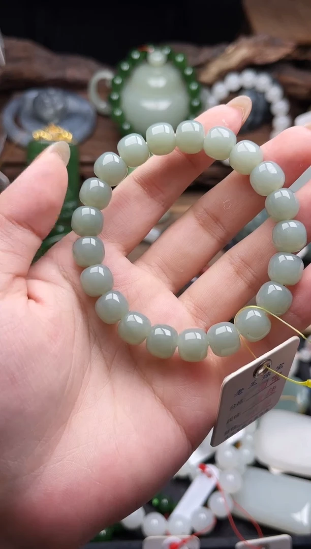 未镶嵌手串和田玉卡10吐拉牧场 老型9011115