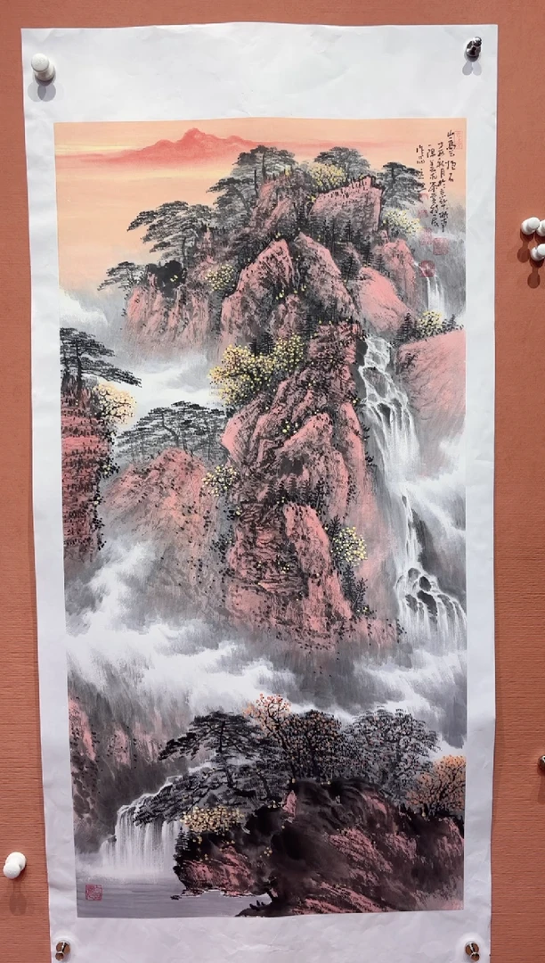 国画师立照老师国画作品