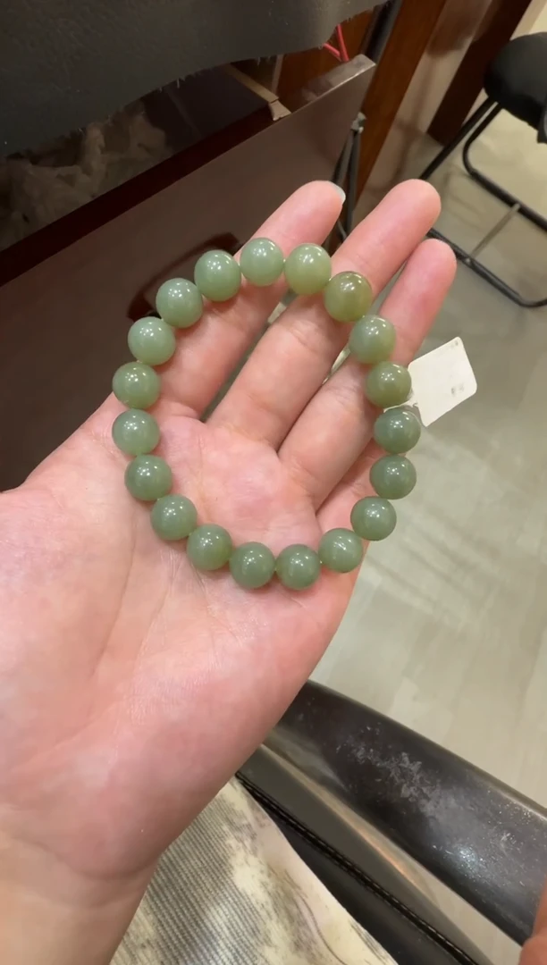 未镶嵌手串和田玉且末蓝手串（产地直发）