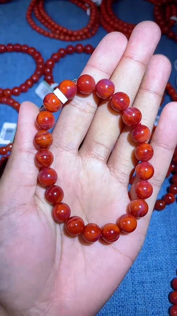 未镶嵌手链南红玛瑙A57单圈