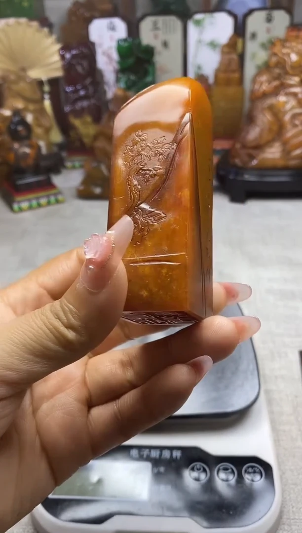 寿山石印石纯天然石料