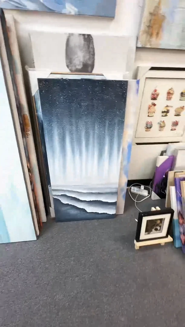 168现代艺术装饰画油画60cm*120cm