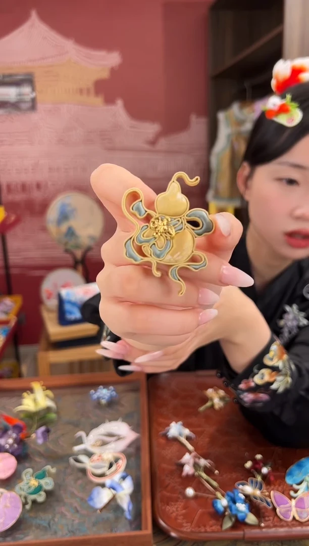 【闪购商品】刺绣苏绣世家非遗手工（胸针）