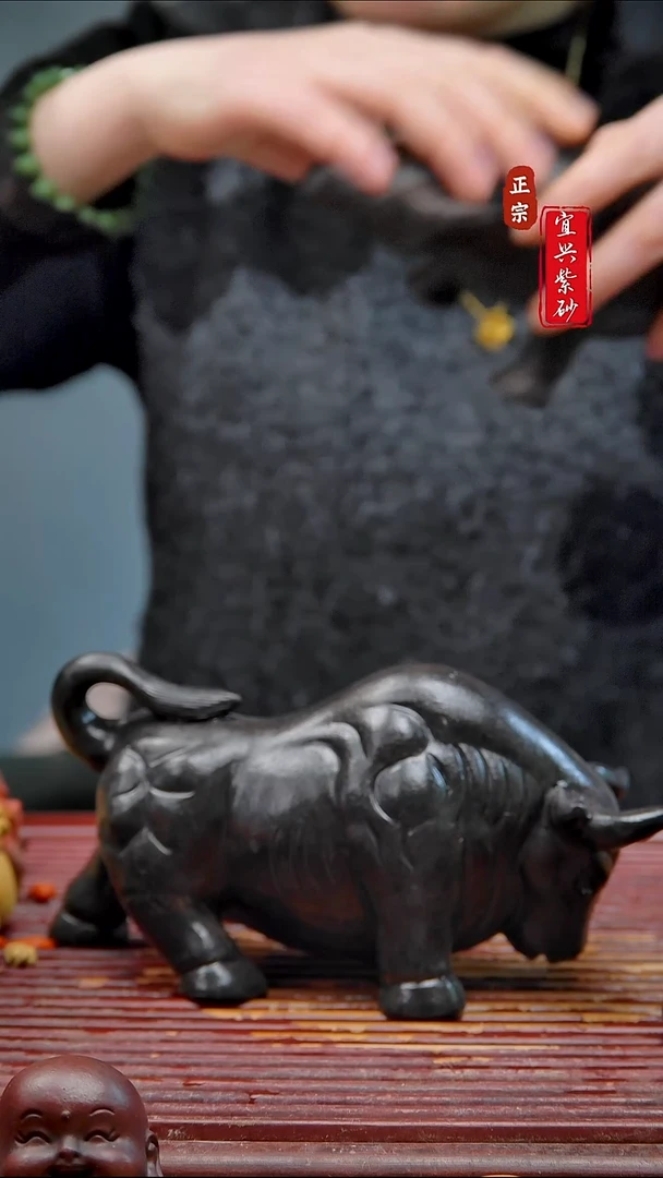 紫砂茶宠宜兴紫砂茶宠摆件