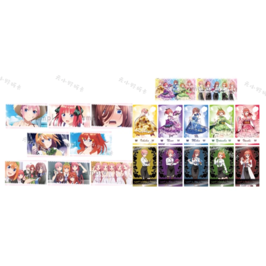 【五等分花嫁】tapioca名场面透卡 每包2张 日谷卡片盲盒直播间代拆