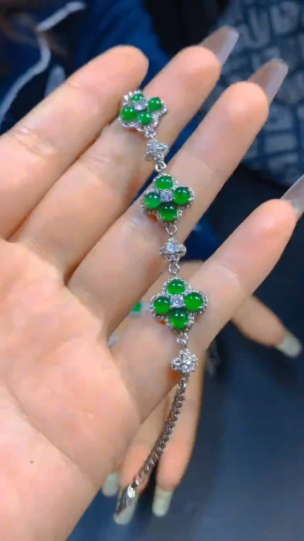 【闪购商品】翡翠手链未镶嵌0716187864多样性发一