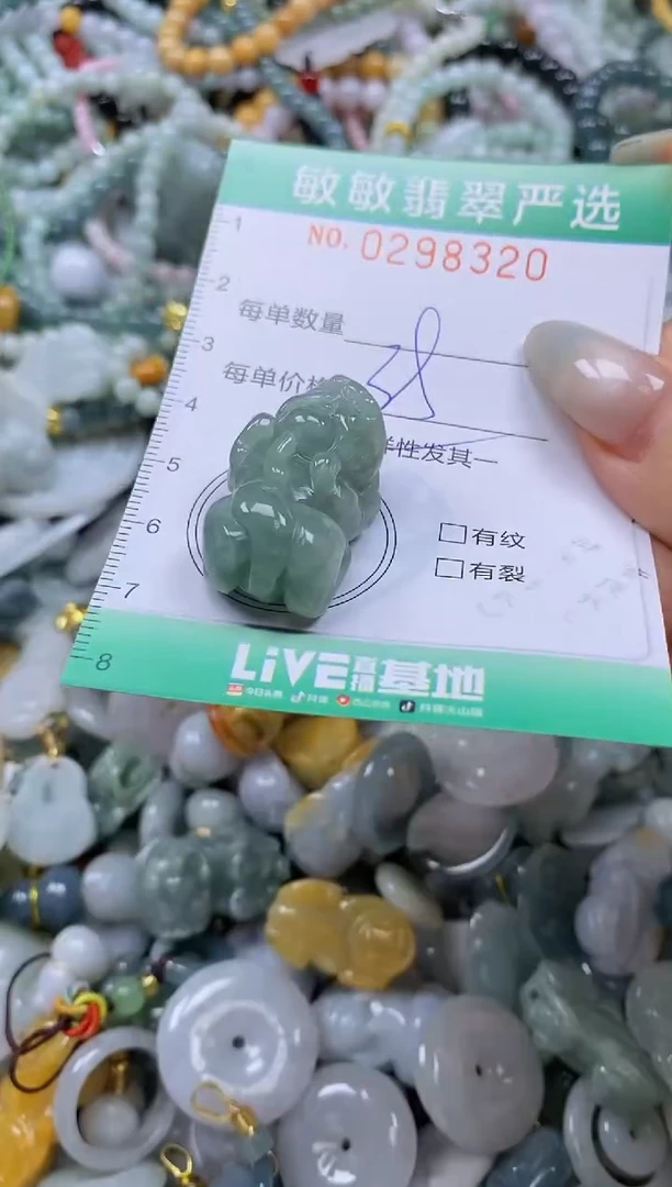 翡翠未镶嵌颈饰闪购0298320多样性发其一