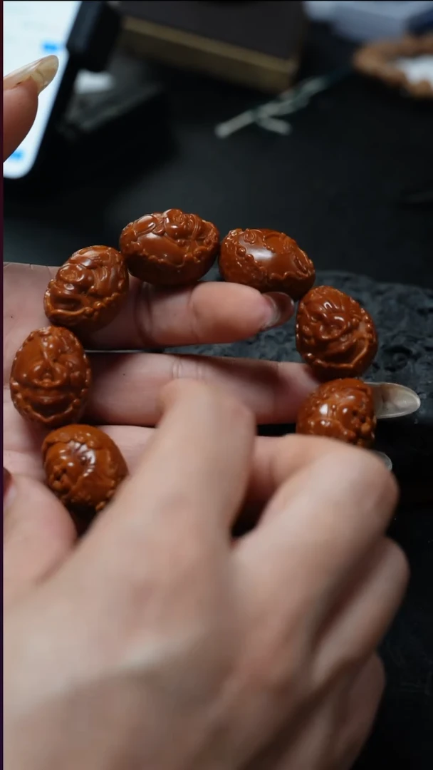 手串/手链橄榄核梦梦精品核雕