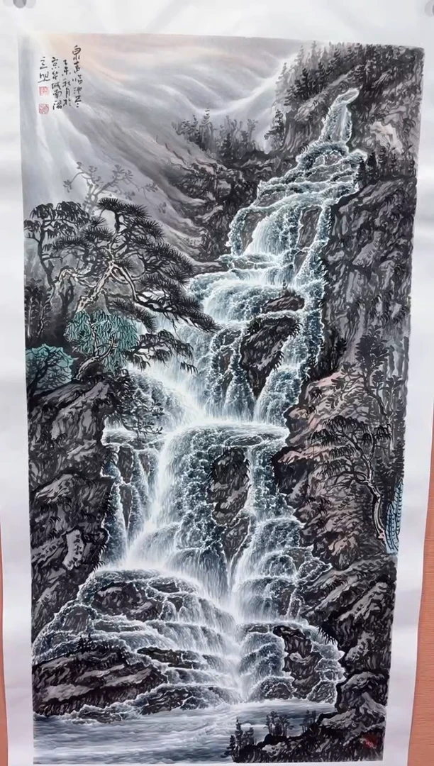 国画师立照老师国画作品