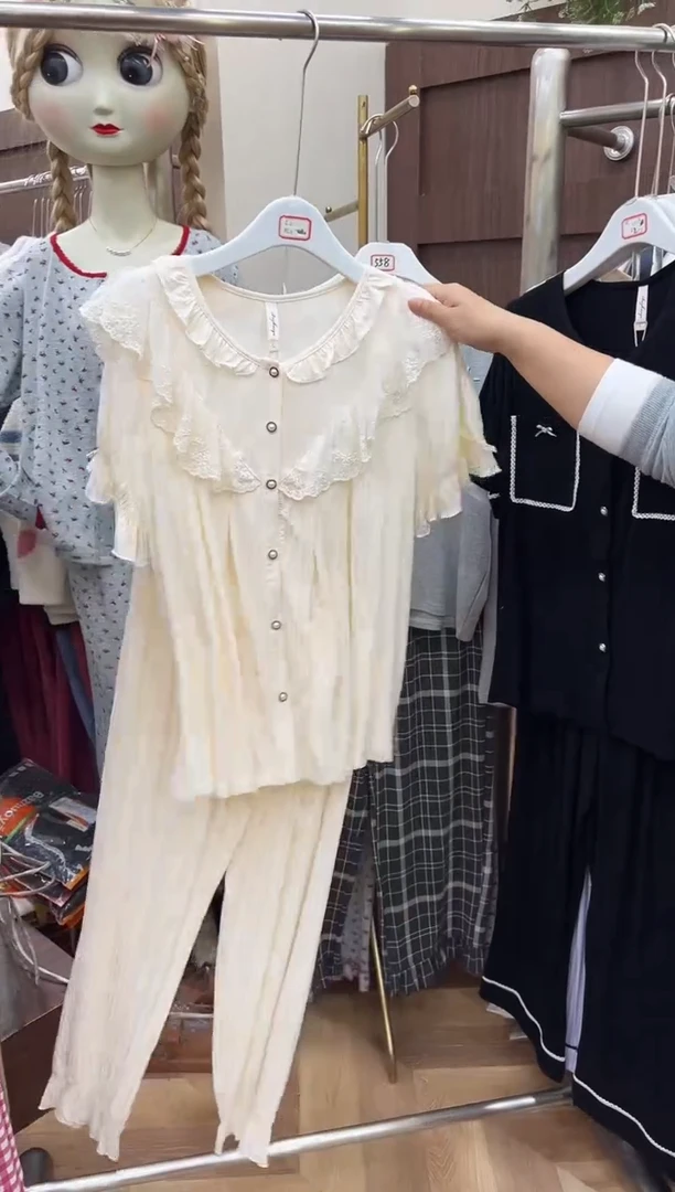 棉半袖长裤L号125斤以下