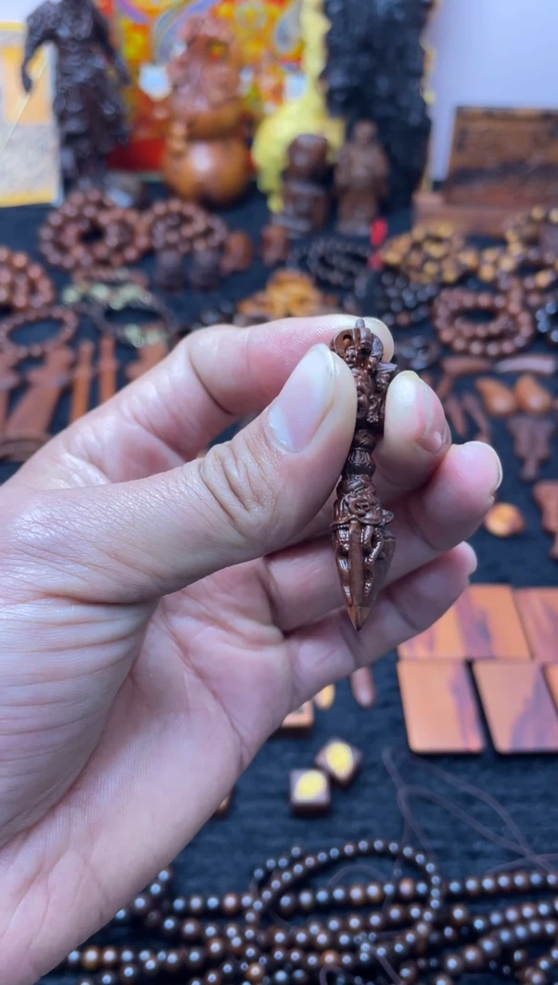 【闪购商品】枣木木雕枣木小杵一物一拍