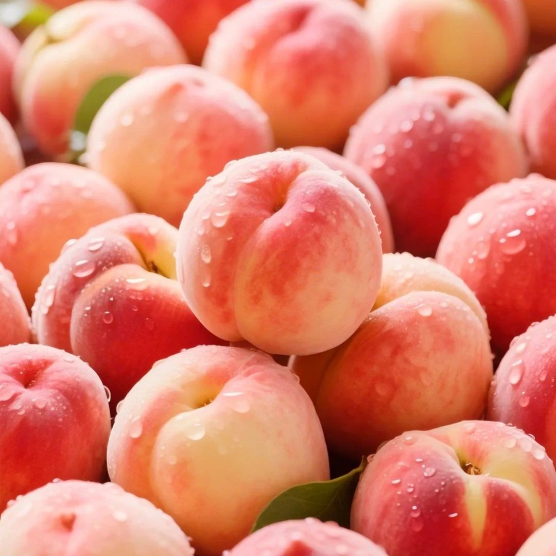 【新人福利】山西运城红不软水蜜桃新鲜应季水果脆甜毛桃包邮