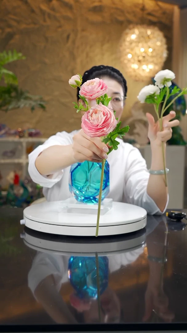 逸*柔洋牡丹仿真花1支粉色预售