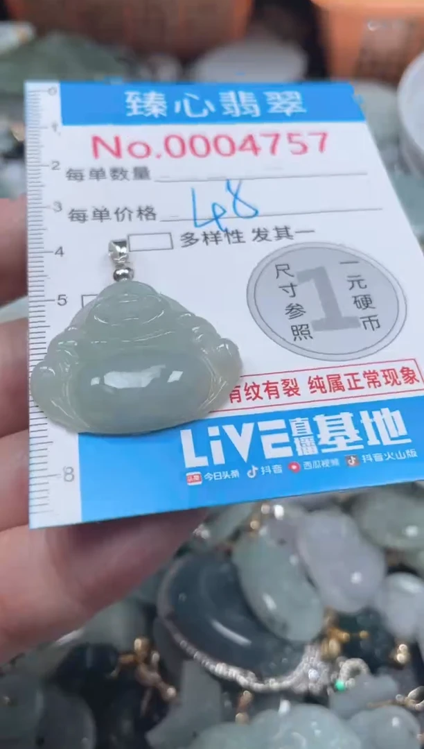 颈饰未镶嵌翡翠4757