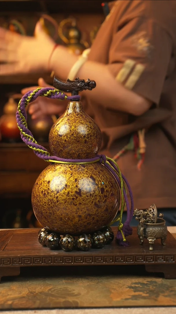 589大漆一物一拍记葫堂出品【不带手串】