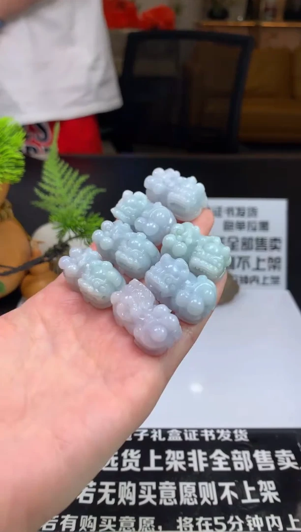 颈饰未镶嵌翡翠财**滚---105971