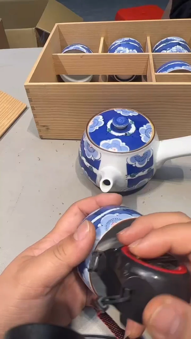 手工艺品琉璃一壶五杯