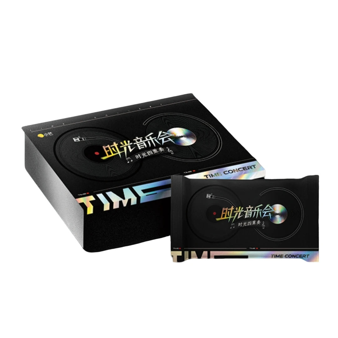 【拆盒】小芒 时光音乐会-时光四重奏 收藏卡牌盲盒 第一弹