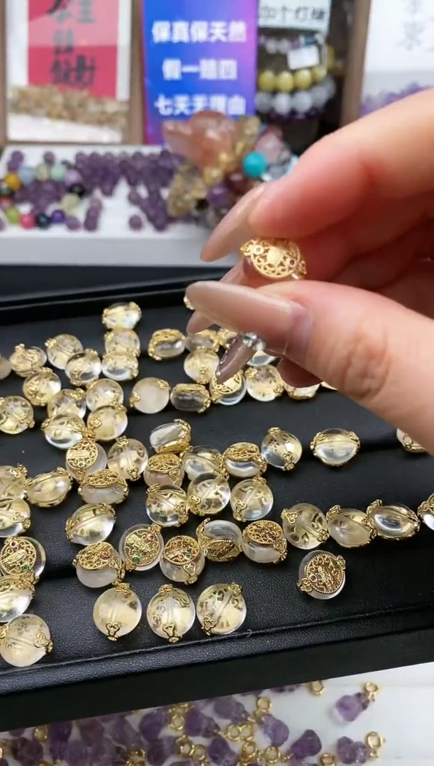 【闪购商品】水晶颈饰未镶嵌55a多样性发其一/3.6/1个