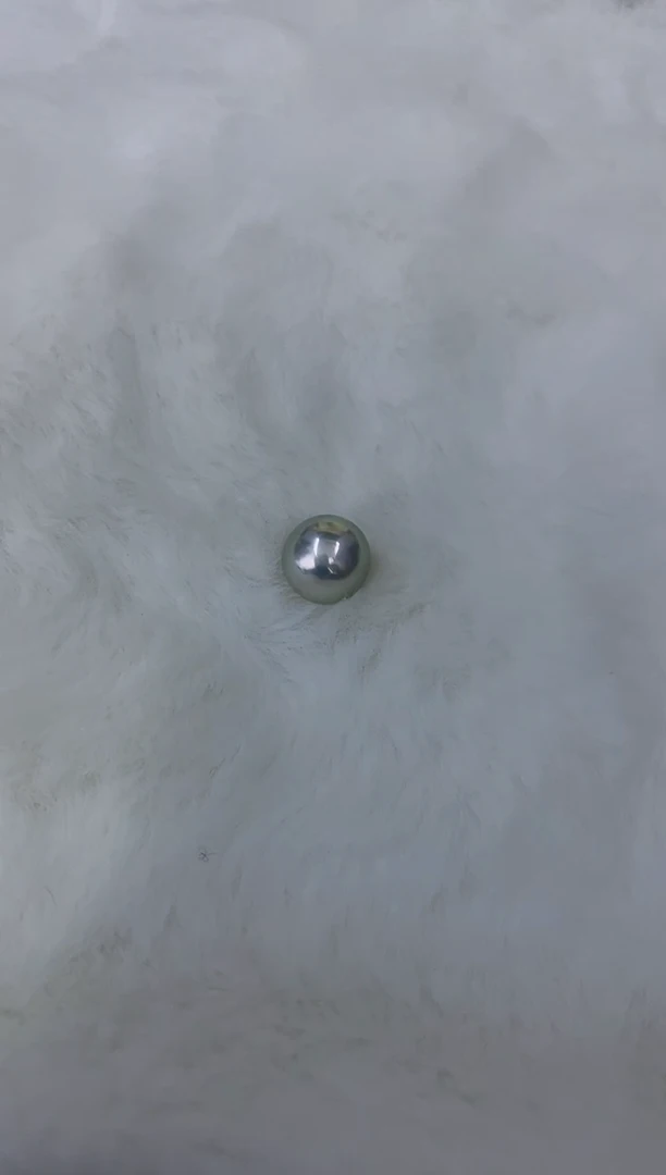 18K金镶嵌akoya真多麻王妃款吊坠（定制）海水珍珠9.5-10mm（赠链）